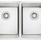 American Imaginations AI-34454 30" Stainless Steel Rectangle Stainless Steel Modern Kitchen Sink