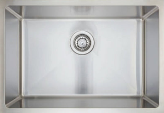 American Imaginations AI-34458 28" Stainless Steel Rectangle Stainless Steel Modern Kitchen Sink