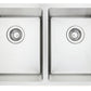 American Imaginations AI-34459 26" Stainless Steel Rectangle Stainless Steel Modern Kitchen Sink