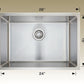 American Imaginations AI-34460 26" Stainless Steel Rectangle Stainless Steel Modern Kitchen Sink