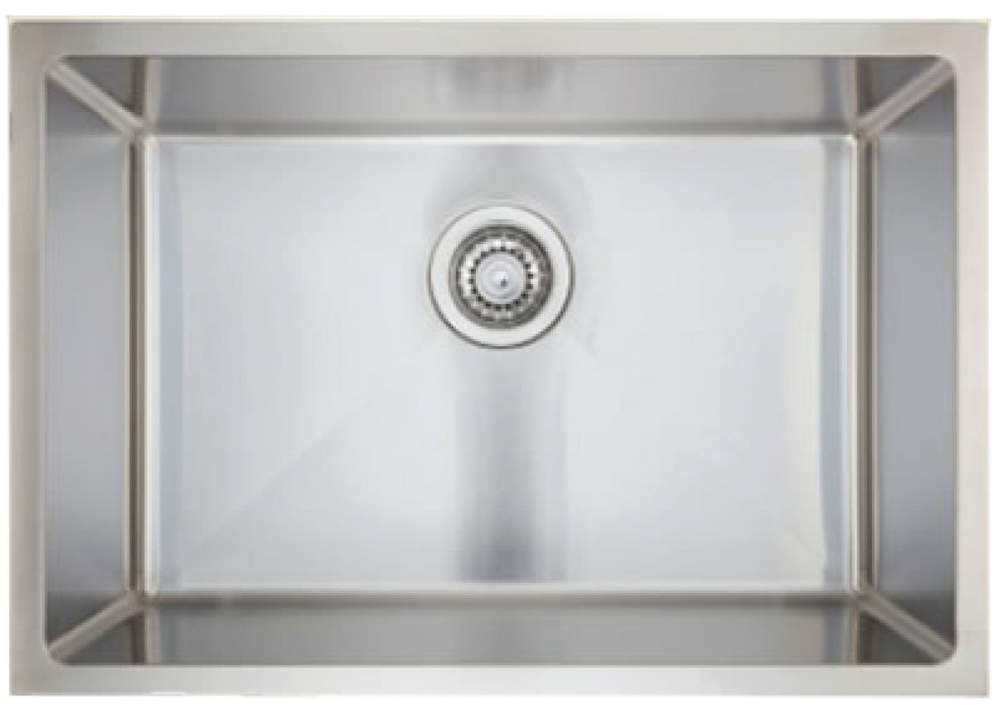 American Imaginations AI-34464 24" Stainless Steel Rectangle Stainless Steel Modern Kitchen Sink