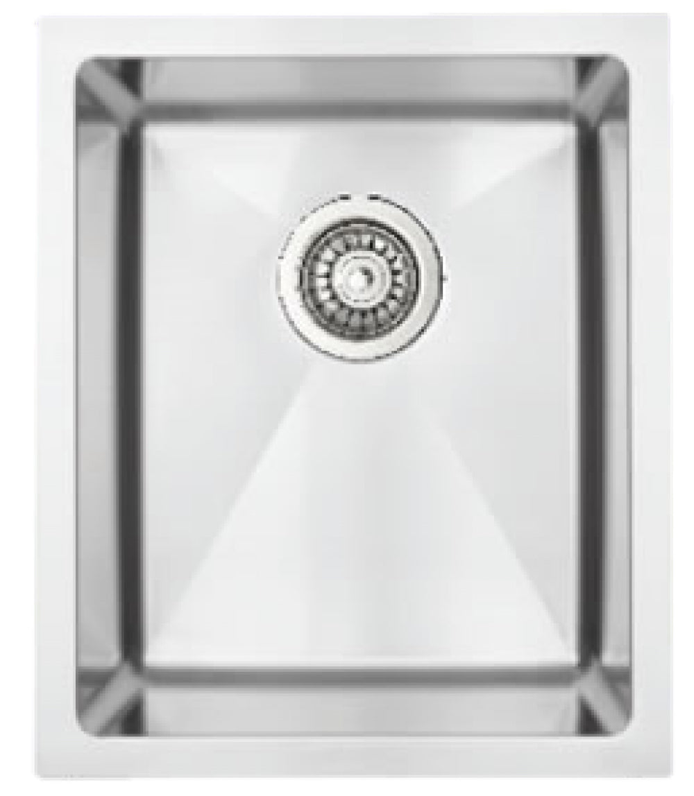 American Imaginations AI-34467 14" Stainless Steel Rectangle Stainless Steel Modern Kitchen Sink
