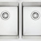 American Imaginations AI-34468 34" Stainless Steel Rectangle Stainless Steel Modern Kitchen Sink