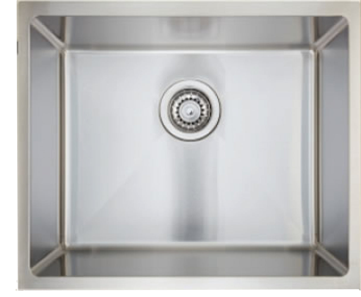 American Imaginations AI-34469 18" Stainless Steel Square Stainless Steel Modern Kitchen Sink