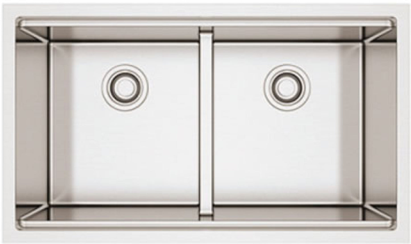 American Imaginations AI-34480 30" Stainless Steel Rectangle Stainless Steel Modern Kitchen Sink