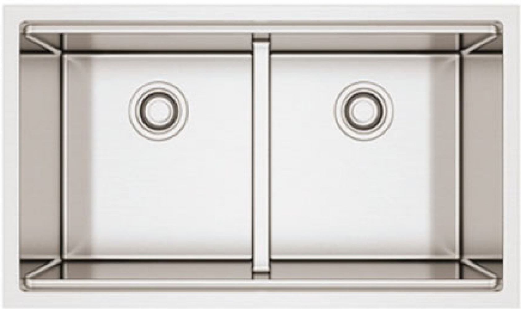 American Imaginations AI-34480 30" Stainless Steel Rectangle Stainless Steel Modern Kitchen Sink