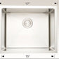 American Imaginations AI-34513 17" Stainless Steel Rectangle Stainless Steel Modern Kitchen Sink