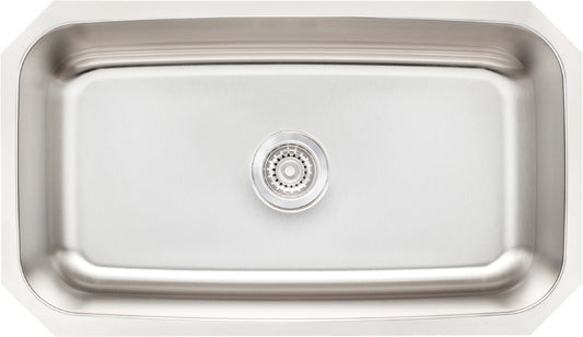 American Imaginations AI-34532 31" Stainless Steel Rectangle Stainless Steel Modern Kitchen Sink