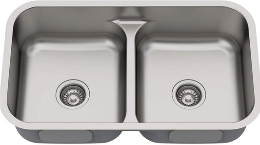 American Imaginations AI-34539 32" Stainless Steel Rectangle Stainless Steel Modern Kitchen Sink