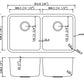 American Imaginations AI-34542 32" Stainless Steel Rectangle Stainless Steel Modern Kitchen Sink