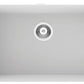 American Imaginations AI-34546 32" White Granite Composite Rectangle Granite Composite Modern Kitchen Sink