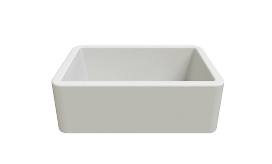 American Imaginations AI-34567 30" White Granite Composite Rectangle Granite Composite Modern Kitchen Sink