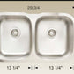 American Imaginations AI-34574 30" Stainless Steel Rectangle Stainless Steel Modern Kitchen Sink
