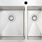 American Imaginations AI-34577 28" Stainless Steel Rectangle Stainless Steel Modern Kitchen Sink