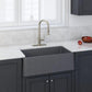 American Imaginations AI-34578 30" Grey Granite Composite Rectangle Granite Composite Modern Kitchen Sink