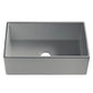 American Imaginations AI-34623 33" Grey Granite Composite Rectangle Granite Composite Modern Kitchen Sink