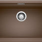 American Imaginations AI-34654 27" Coffee Rectangle Granite Composite Modern Kitchen Sink