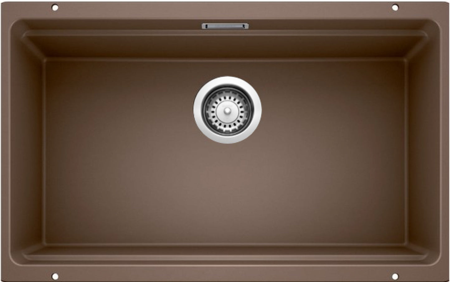 American Imaginations AI-34654 27" Coffee Rectangle Granite Composite Modern Kitchen Sink