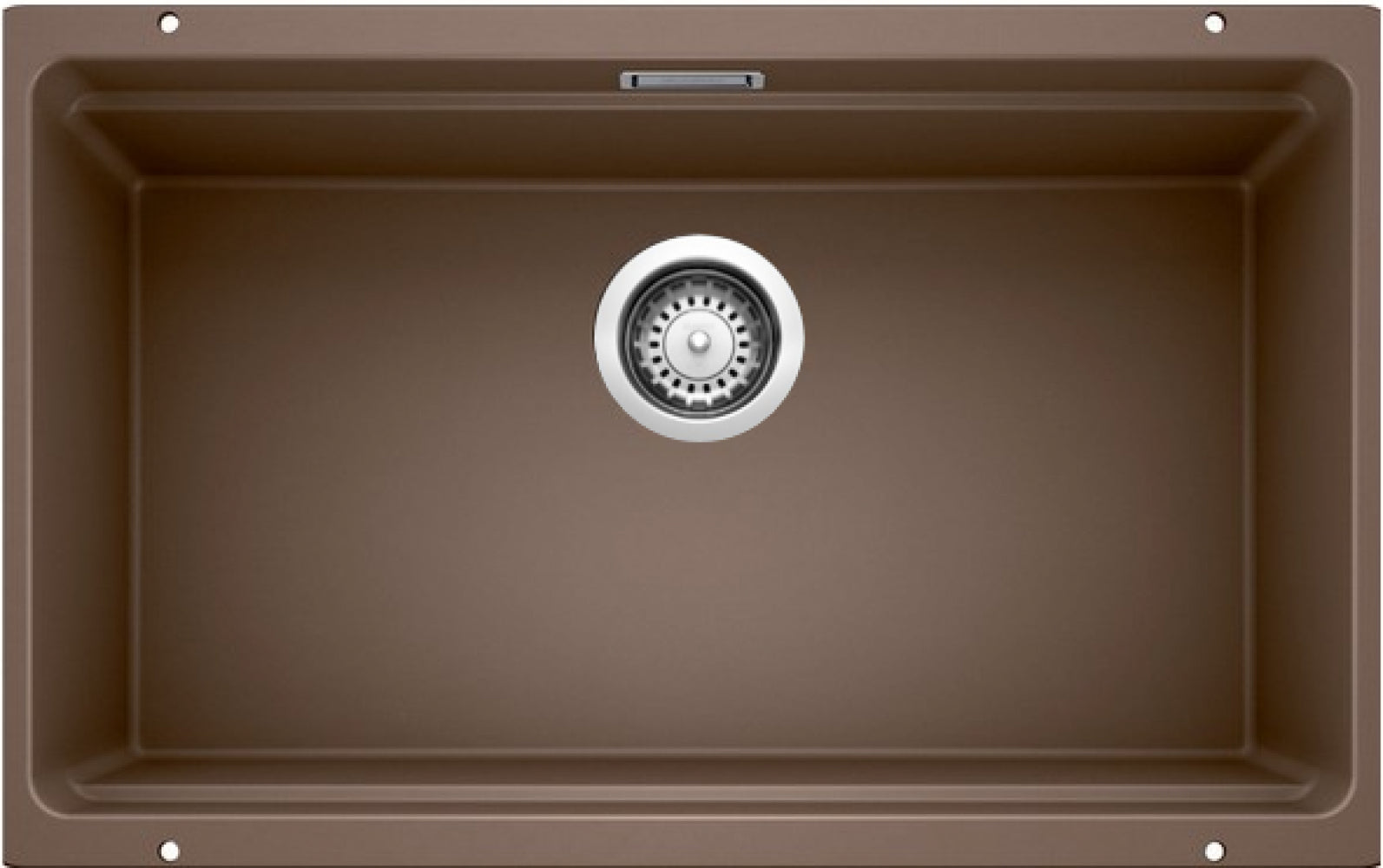 American Imaginations AI-34654 27" Coffee Rectangle Granite Composite Modern Kitchen Sink