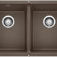 American Imaginations AI-34656 34" Coffee Rectangle Granite Composite Modern Kitchen Sink
