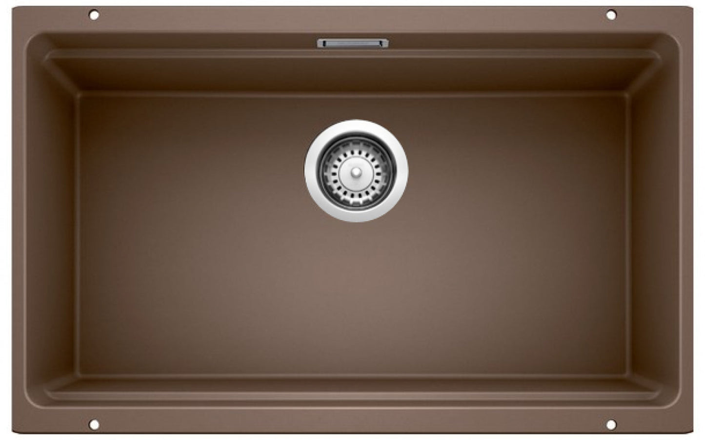 American Imaginations AI-34766 30" Coffee Rectangle Stainless Steel Modern Kitchen Sink