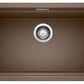 American Imaginations AI-34767 25" Coffee Rectangle Granite Composite Modern Kitchen Sink