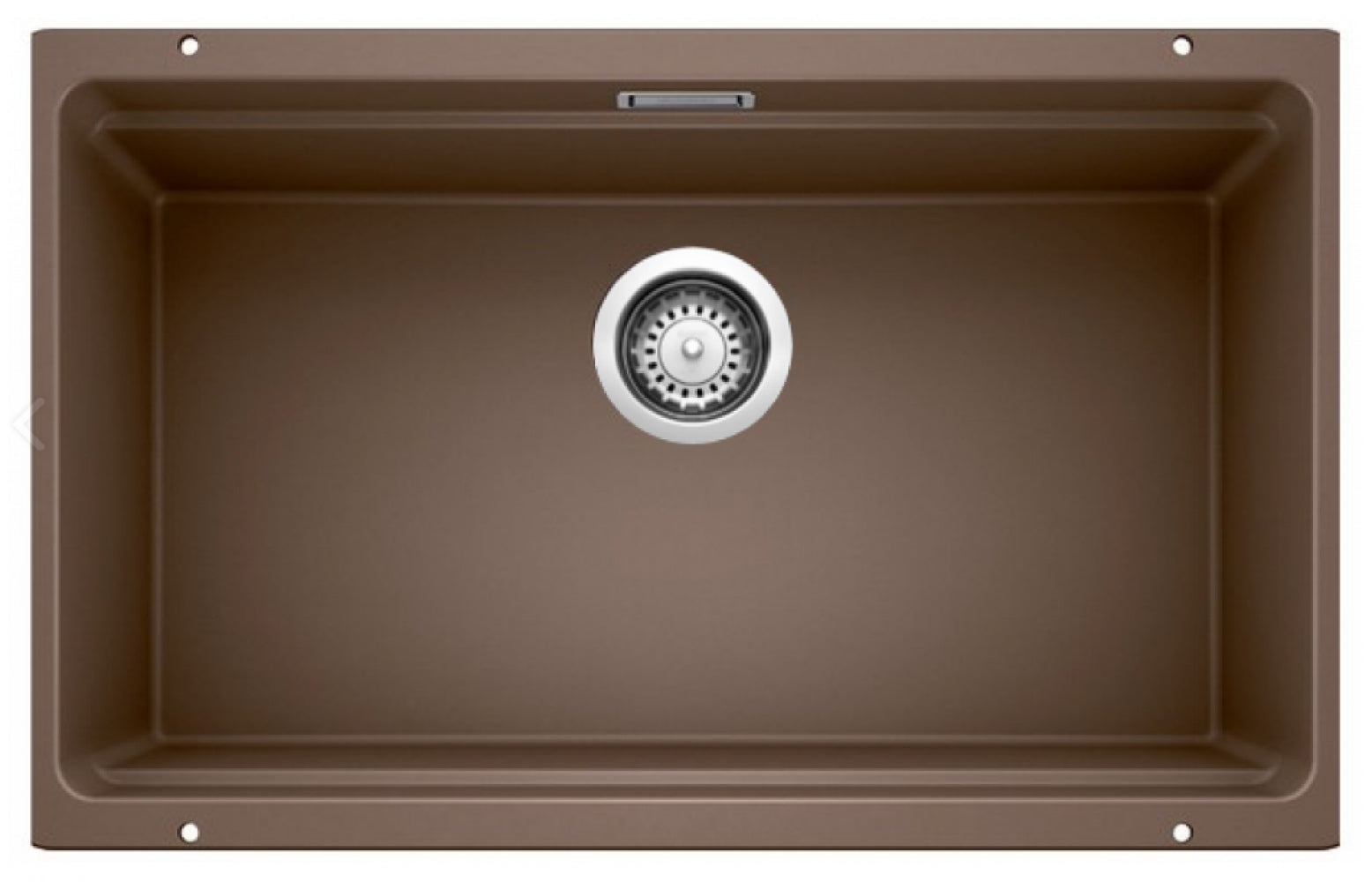 American Imaginations AI-34767 25" Coffee Rectangle Granite Composite Modern Kitchen Sink