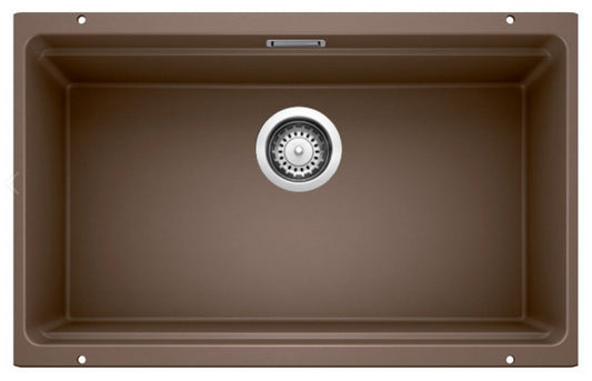 American Imaginations AI-34767 25" Coffee Rectangle Granite Composite Modern Kitchen Sink