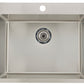 American Imaginations AI-36043 28" Stainless Steel Rectangle Stainless Steel Modern Kitchen Sink