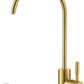 American Imaginations AI-36508 2" Brass Arc Stainless Steel Modern Kitchen Sink Faucet