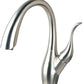 American Imagitions AI-34391 12" Stainless Steel Stainless Steel Modern Kitchen Sink Faucet