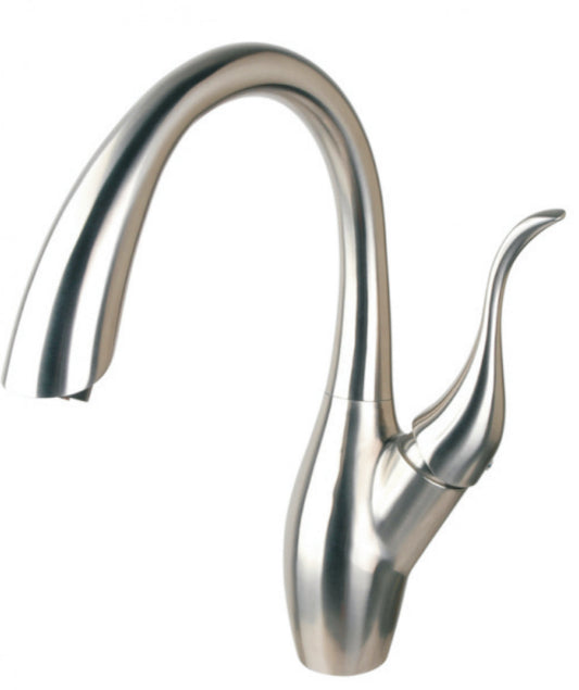 American Imagitions AI-34391 12" Stainless Steel Stainless Steel Modern Kitchen Sink Faucet