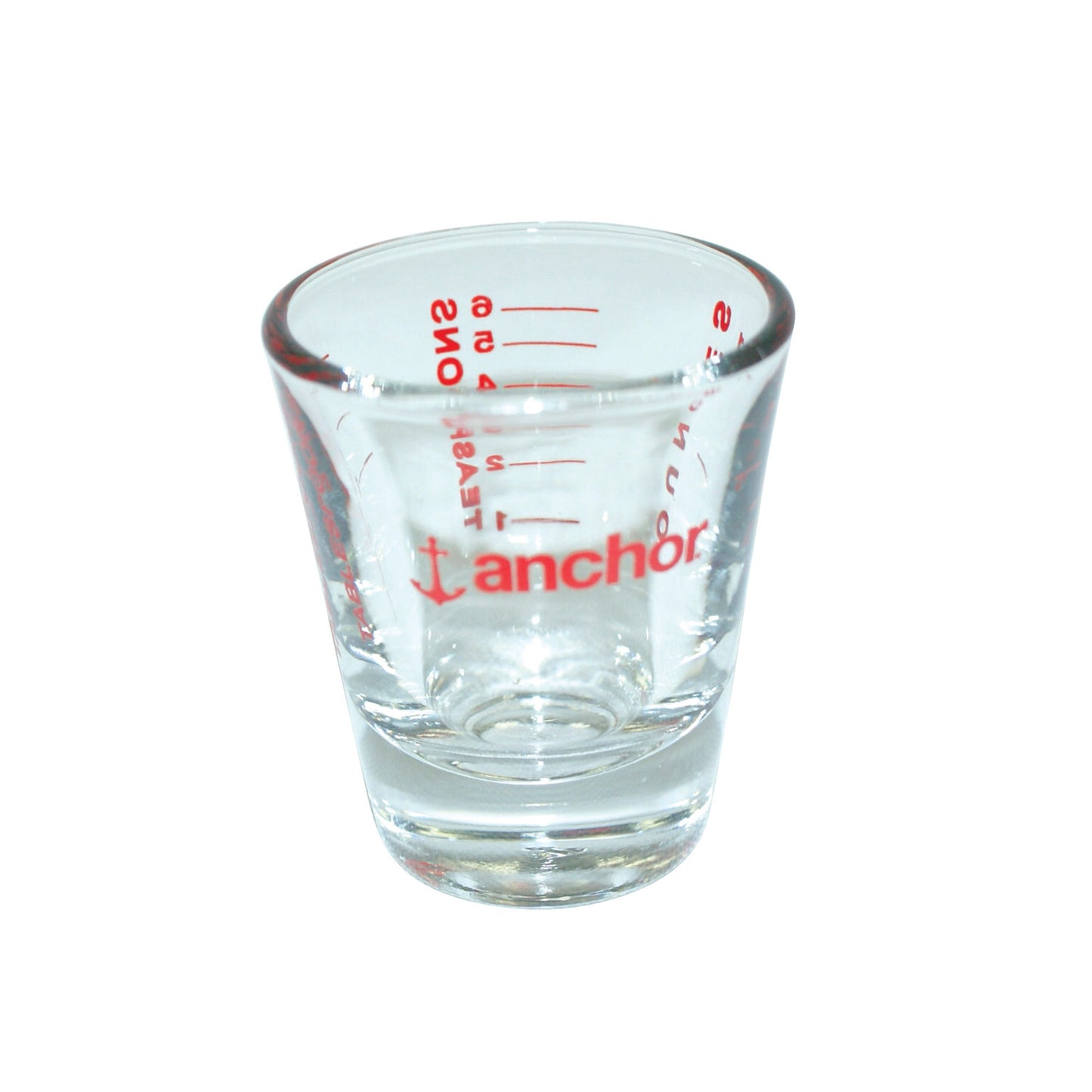 Anchor 1Oz. Shot Measure Red Print - (Bundle of 80)