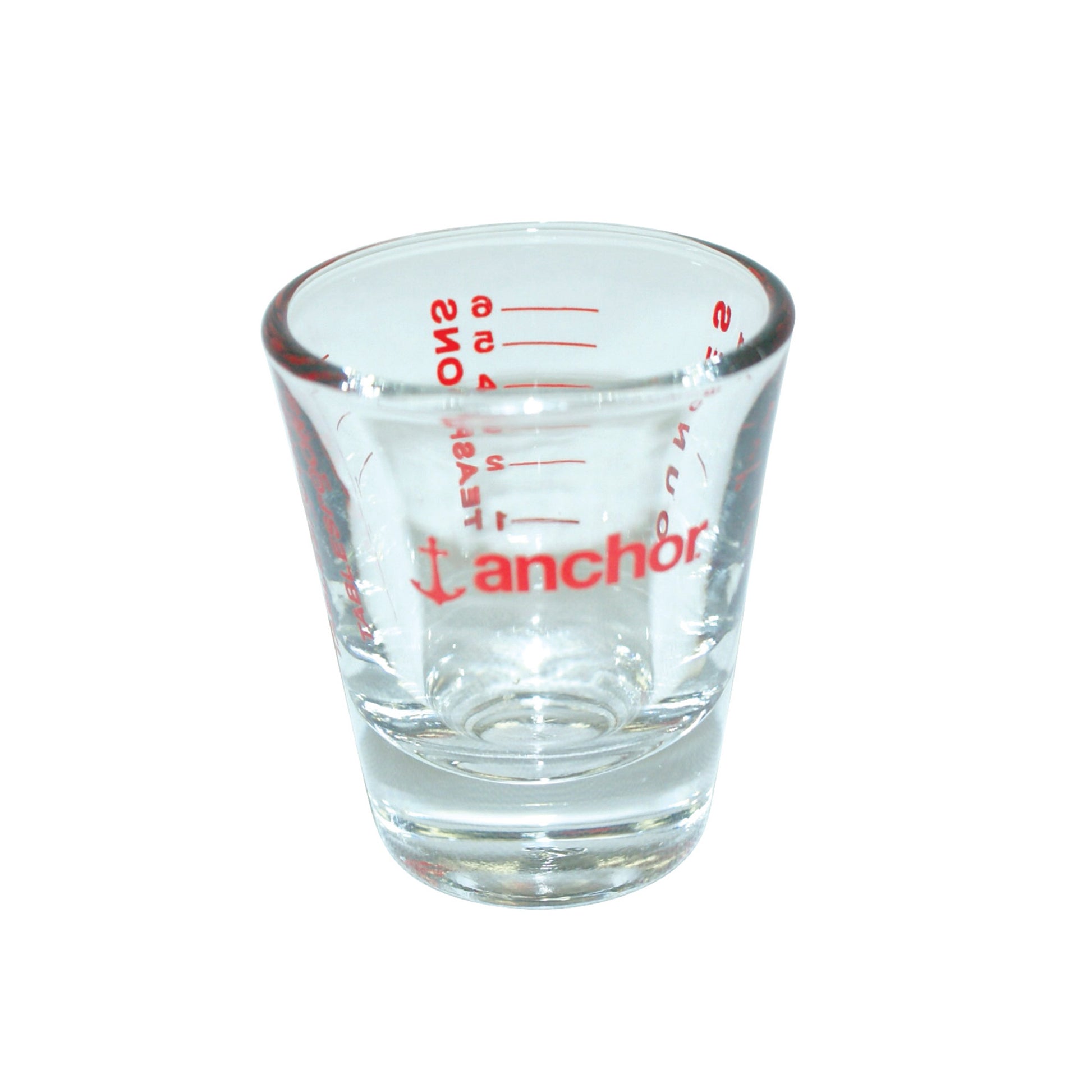 Anchor 1Oz. Shot Measure Red Print - (Bundle of 80)