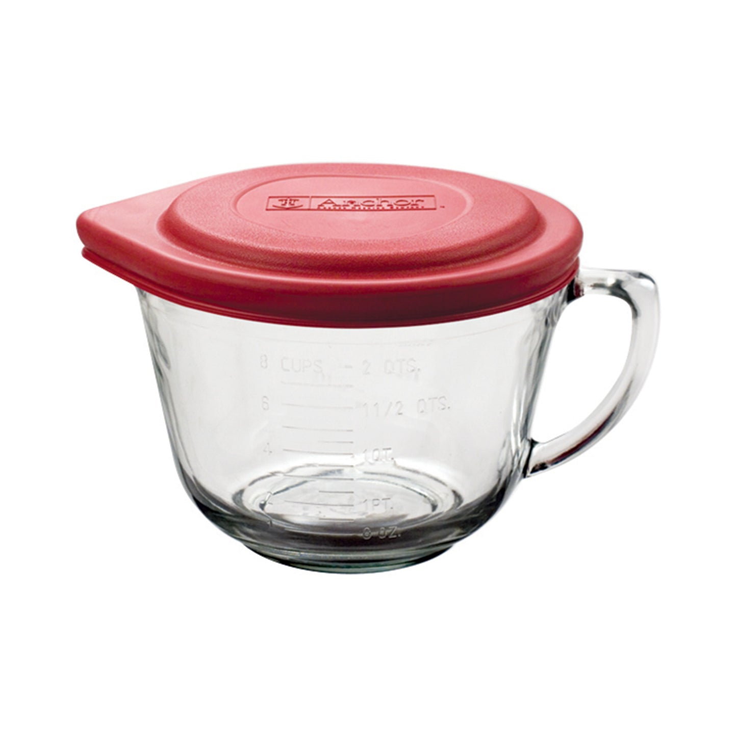 Anchor 2 Qt Batter Bowl W/ Lid - (Bundle of 16)
