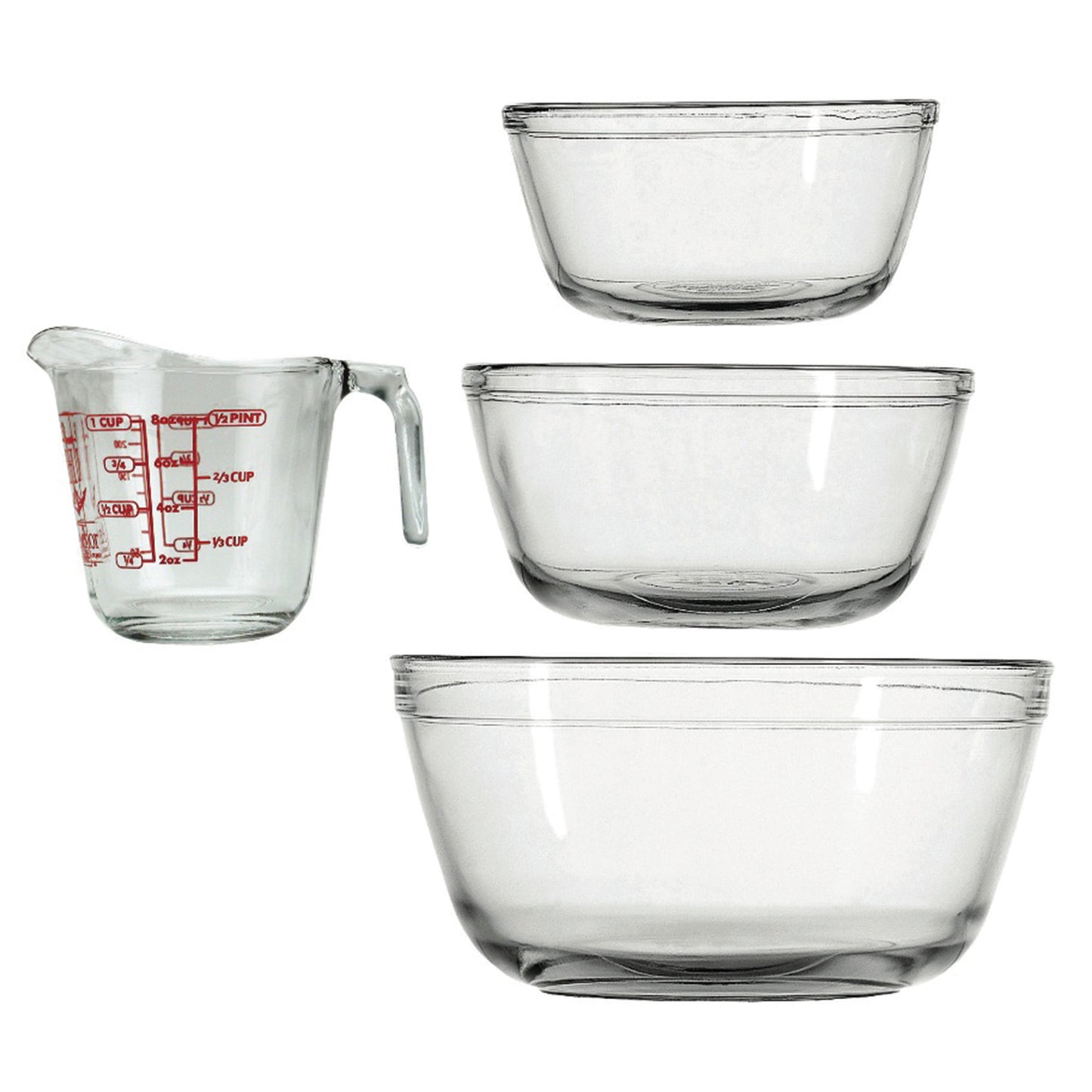 Anchor 4Pc Set Bowls And Meas. Cup - (Bundle of 9)