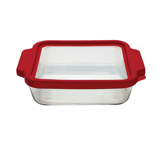 Anchor True Fit 8"Square Cake Dish(RD - (Bundle of 18)