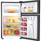 Arctic Wind 3.3 Cu. Ft. Top Mount Refrigerator - Black