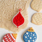 Bakelicious Christmas Ornament Flip & Stamp Cookie Cutter - (125 Pieces)