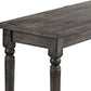 Benzara BM157230 Weathered Lookinhg Dining Table, Gray