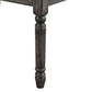 Benzara BM157230 Weathered Lookinhg Dining Table, Gray