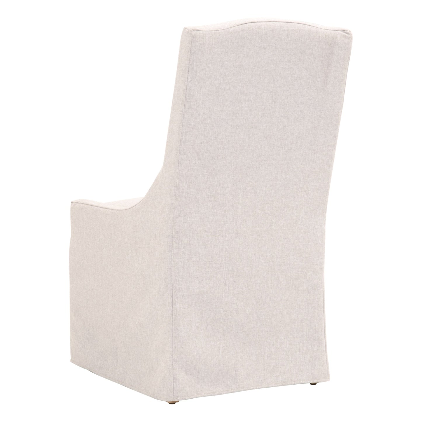 Benzara BM217388 Gray Contemporary Fabric Upholstered Side Chair With Lumbar Pillow