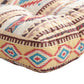 Benzara BM280402 Linda 18" x 18" Soft Microfiber Chair Pad Cushion With Tribal Pattern, Set of 4