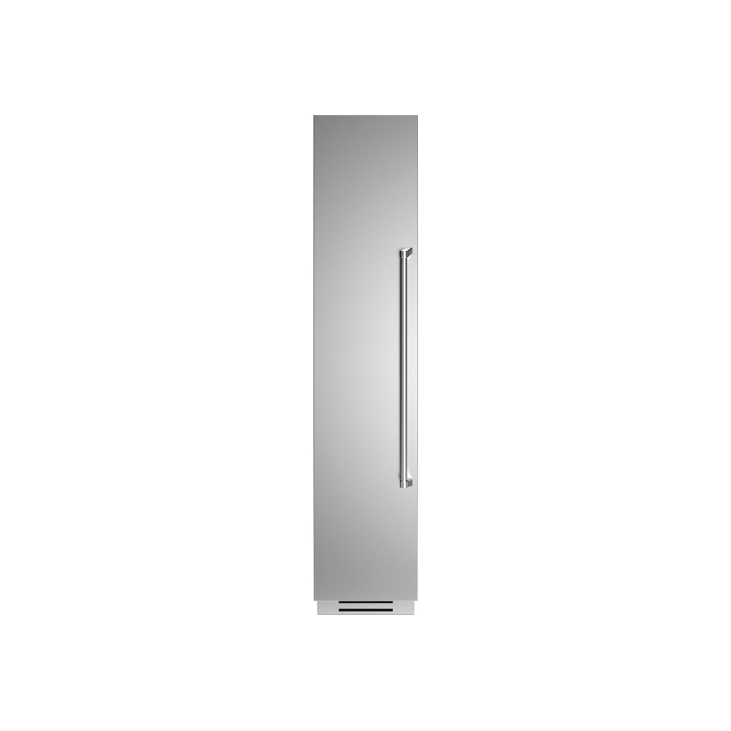 Bertazzoni 18" 8.2 Cu.Ft. Stainless Steel Built-in Freezer Column With Automatic Ice Maker and Left Swing Door