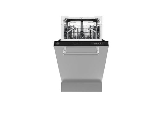 Bertazzoni 18" Stainless Steel Standard Tub Dishwasher With 8 Place Settings and 6 Wash Cycles