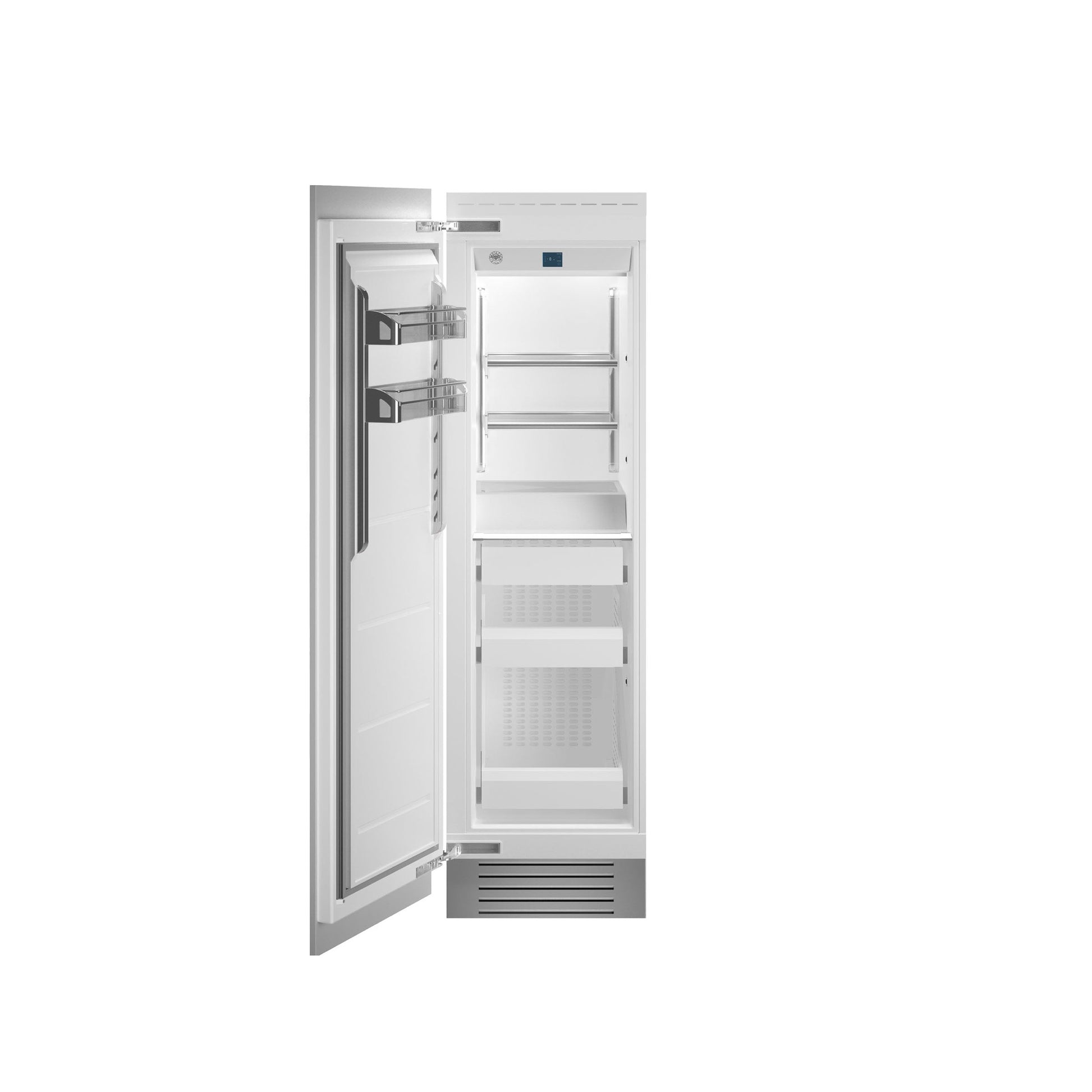Bertazzoni 24" 12.64 Cu.Ft. Panel Ready Built-in Freezer Column With Automatic Ice Maker and Left Swing Door