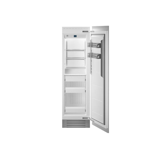 Bertazzoni 24" 12.64 Cu.Ft. Panel Ready Built-in Freezer Column With Automatic Ice Maker and Right Swing Door