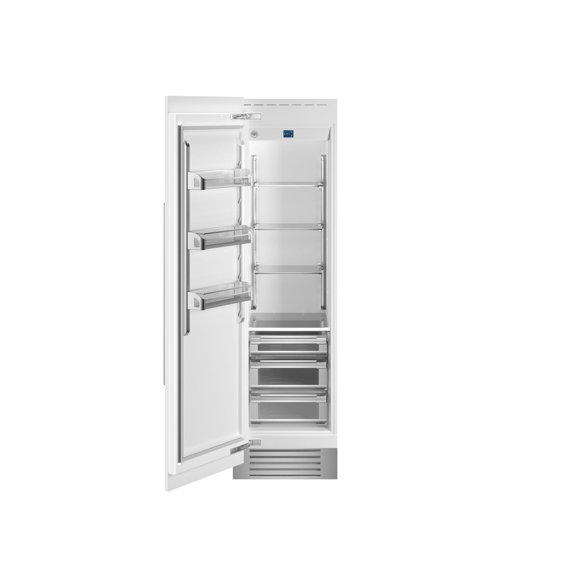 Bertazzoni 24" 13 Cu.Ft. Panel Ready Built-in Refrigerator Column With Left Swing Door