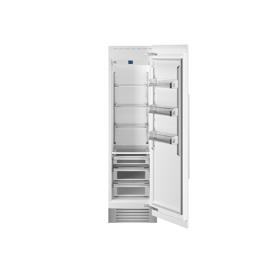 Bertazzoni 24" 13 Cu.Ft. Panel Ready Built-in Refrigerator Column With Right Swing Door