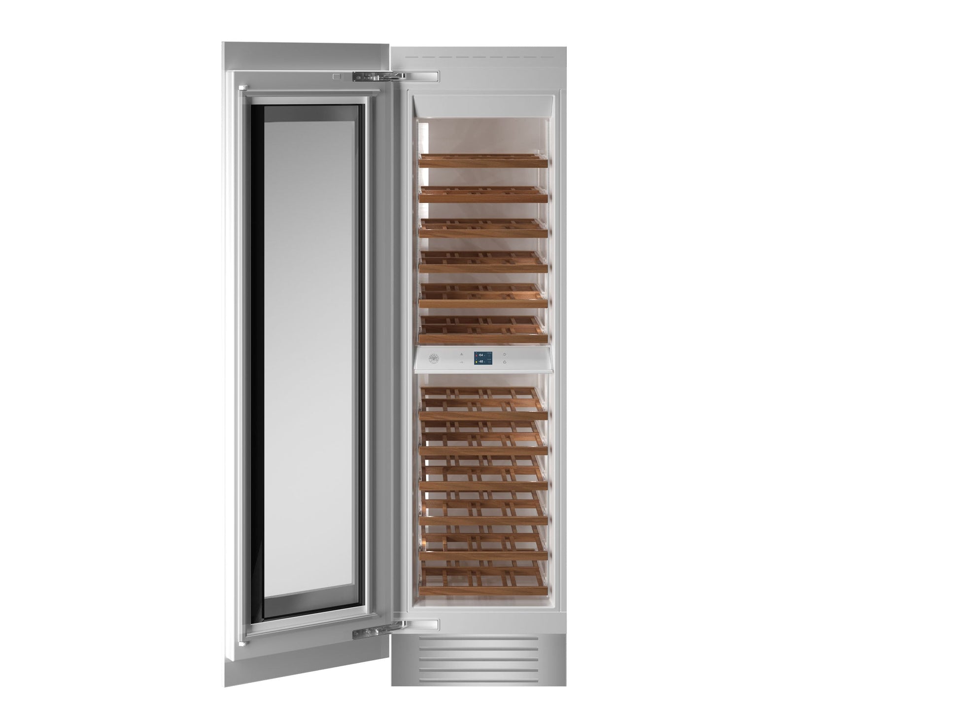 https://kitchenoasis.com/cdn/shop/files/Bertazzoni-24-Panel-Ready-Built-in-Wine-Cellar-Column-With-Left-Swing-Door.jpg?v=1688778237&width=1946